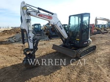 Bobcat E35I, Crawler Excavator, 201 hours, S/N: B57916002, 2023