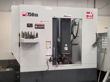 Haas #UMC-750SS, 5-Axis, 30" X, 20" Y, 20" Z, 15000 RPM, 40 automatic tool changer, 30 HP, 19.7" x 24.8"
