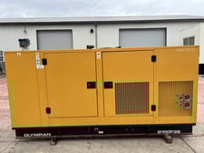 100 KW Ford #G100F3S, Diesel Generator, Sound Proof Enclosure, 6.8 Liter Ford Engine, 1800 RPM, 240/120 Volt