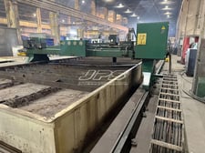 Controlled Automation #BTL-1243, Multimax Plate Processing Table, 22' x 50' table, 50'-2" cutting length, 400