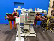 4000 lb. Coe Press Equipment #CPR-DE 4-18, Double Motorized Uncoiler, 28" coil width, 60" max. outside