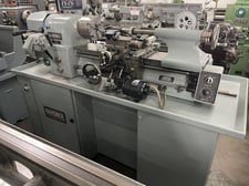 Hardinge #HLV-H-EM, Precision Tool Room Lathe, 11" swing, 6" swing over cross slide, 18" centers, 1-1/4"