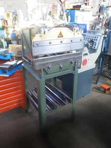 8 Ton, Diacro #16-24, press brake, 2' overall, 14" between housing, 2" stroke, 2" adj, 6" Shut Height, 6" gap