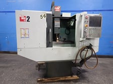 Haas #Mini-Mill-2, vertical machining center, 14" x 40" table, 208/240 V., 2012