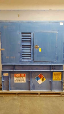 20 KW Magnetek #RD250, Diesel Generator, 1 & 3PH, 3.9L Perkins engine, 1455 Hrs
