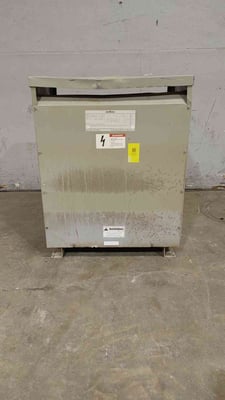 75 KVA, 480 Primary, 208Y/120 Secondary Siemens #3F3Y075-F, Transformer, 3PH