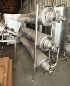 Cherry Burrell scrape surface heat exchanger, 6 x 72