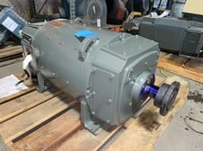 150 HP 1200 RPM General Electric, Frame 409AT, DPFVBB, 500 VA, 300/150 VF
