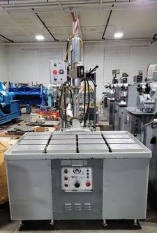Electro-Arc #HK8QT, 20 KVA tap disintegrator, power autofeed & extra, 46" x 26" auxiliary table