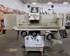 12" x 24" Okamoto #ACC-12.24ST, automatic horizontal surface grindfer, 3-Axis, 12" x 1.5" x 5" wheel, 82 FPM