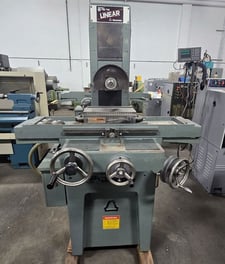 6" x 12" Okamoto #Linear-612/14, hand feed horizontal surface grinder, 8" x 1" x 1-1/4" wheel, 2 HP