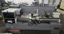 15"/23.6" x 65" Clausing Metosa #C1565VS, gap bed engine lathe, 2.05" bore, D1-6 Camlock, face plate