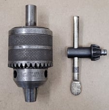 Jacobs #34, 1/2" drill chuck w/ key