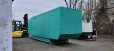 650 KW Cummins #650GFLA, Natural gas generator set, 277/480 Volts, 3-phase, 1035 HP @ 1800 RPM, GTA50 engine