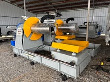 10000 lb. Decoiler, hydraulic cart, tension & track system, brand new