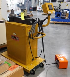 2" Bailegh #ROB-250, schedule 40 tubing bender, electric foot pedal, on casters