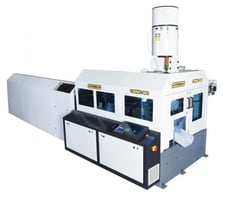 0.4" x 3.15" Hyd-Mech #CSNC-80, carbide circular saw, 50-200 MPM, Mitsubishi PLC