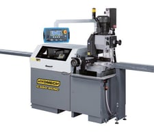 4-1/2" Hyd-Mech #C350-2, CNC automatic vertical column cold saw, 14" blade, 12-120 RPM, 3.5 HP, MEP 50