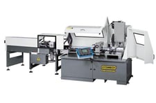 5" Hyd-Mech #CNF400CNC, automatic vertical column cold saw, 15-3/4" blade, 6 HP, 1700-3400 RPM, second