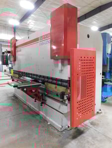 220 Ton, Baykal #APHS-3710x220, hydraulic CNC press brake, 12' overall, 126" between housing, 10.23" stroke