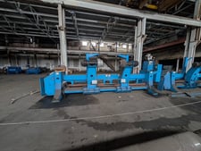 Marquip, 98" width x 84" diameter Shaftless Floor Pickup Unwind Stand, 460 Volts, 3PH, 2000, (2 available)