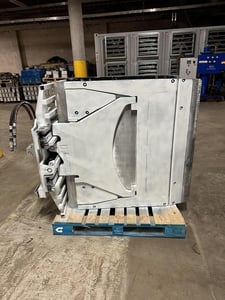 Cascade #25D35065, Carton Clamp Attachment, Class II, 76" opening, 2500 lbs. @ 24" load center, 2300 psi, 2009