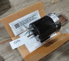 1/6 HP 1700 RPM Bodine #42R5BFS1, AC Electric Motor, Frame 42, 115 Volts, 1PH