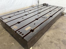 144" x 72" x 15" T-slotted Floor Plate