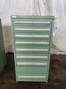 9 Drawer Stanley Vidmar cabinet