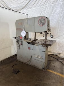 36" DoAll #3612-H, vertical bandsaw