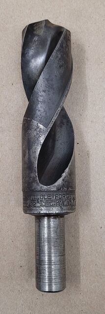Cle-Forge 1-11/32" HSS, twist drill, straight shank