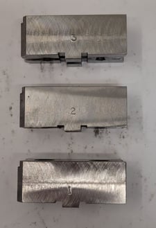 Lathe Chuck Jaws (3 available)