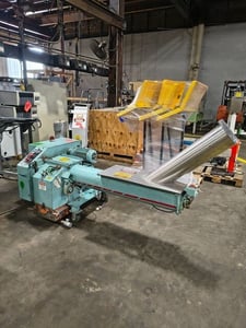 Polymer Systems #1010-AE, Auger feed granulator, 10" x10" cutting chamber