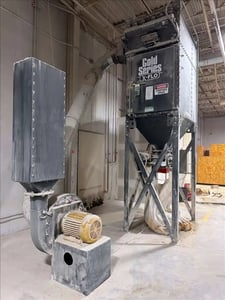 2700 cfm Camfil Farr #GSX6/4 Gold Series X-Flo, collection system, 4 filter, 2020 (4 available)