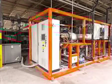 Clearpower Systems #200, Organic Rankine Cycle (ORC) waste heat power generator, 226 KVA, 17000 RPM, 525 V.