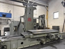 5" Devlieg #5K-120, CNC Spiramatic horizontal boring mill table type, 120" X, 72" Y, 24" Z, #50, Fagor