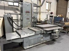 4" Devlieg #4H-60, CNC Spiramatic horizontal boring mill table type, 36" x72" table, 60" X, 48" Y, 24" Z, 20"