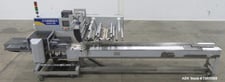 Ilapak #Carrera-1000/40, Horizontal Flow Wrapper, 250 PPM, 2-Up, Markem coder, dual web arbors, chain infeed