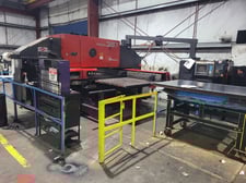 30 Ton, Amada #Pega-305072, turret punch press, 58 station, 4 automatic index, 300 SPM, Amadan-04P-C