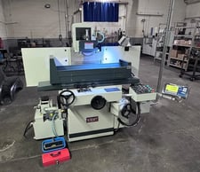 8" x 18" Kent #KGS-250AHD, horizontal spindle reciproc table surface grinder, 8" x 1/2" x 1-1/4" wheel, 2 HP