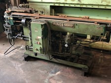 1-1/8" Pines #1400, machine mounted operator controls, split die actuator cylinder, counter clock wise, 1977