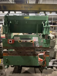 90 Ton, Cincinnati #90CB, Hydraulic Press Brake, 8' bed & ram length, 78-3/4" between housings, 15" open