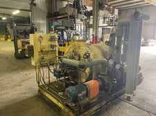Heatec #HCS-50-PF-G, 500,000 BTUH, Oil Heater/boiler, laminating press, 98 sq.ft., NG, 1995