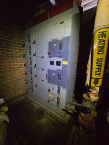 General Electric #8000-Line, Motor Control, 3 Sections 18 Compartment