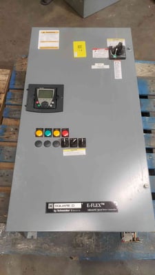 Square D A07B08A09R09, E-FLEX Motor Controller, 460 Volts, 3PH (2 available)