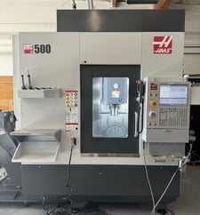 Haas #UMC-500, CNC 5 Axis, 15000 RPM, 50 automatic tool changer, WIPS, 2023