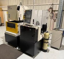 Fanuc #C400iA, CNC wire Electrical Discharge Machine, 30.5" x 23.6" x 9.8" tank, Fanuc 31i-WB, automatic wire