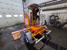 Ver-Mac #V-Touch, solar powered traffic light, autop flagger system, reflective breakaway gate, arm, ball