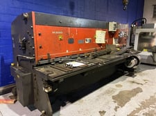 1/4" x 10' Amada #M3060, mechanical power squaring shear, 60 SPM, 39" FOPPBG, front squaring arm, (2) 32"