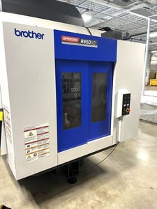 Brother #SPEEDIO-R650X2, vertical machining center, 25.6" X, 15.7" Y, 17.1" Z, 40 automatic tool changer